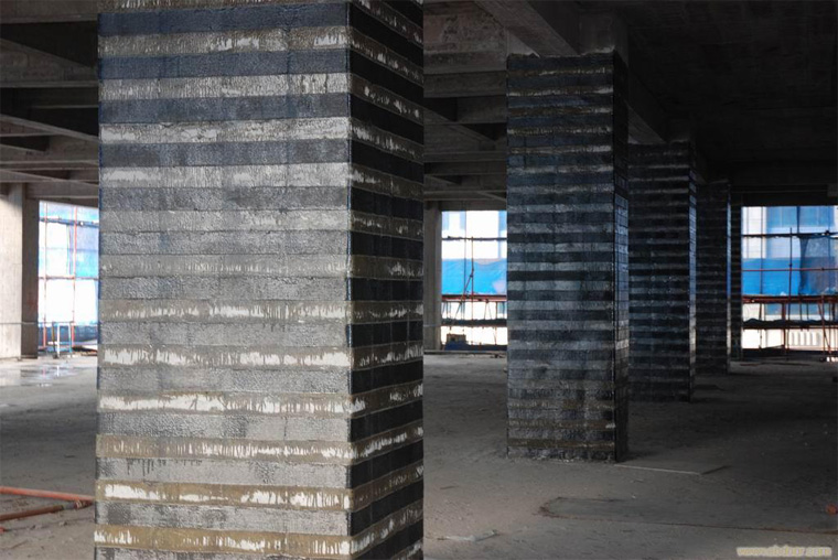 碳布梁柱加固 碳布梁柱加固