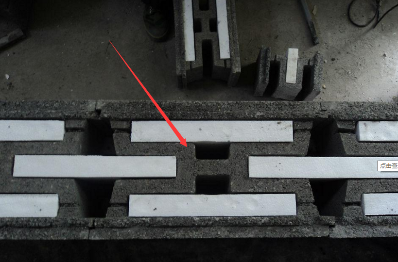 混凝土模卡砌块墙内填灌浆 混凝土模卡砌块墙内填灌浆