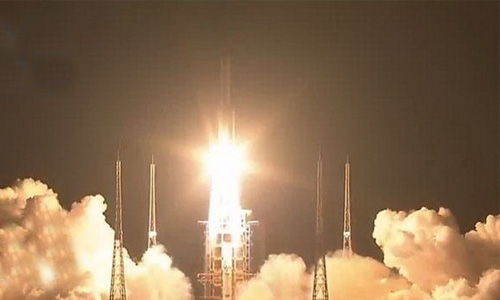 &ldquo;胖五&rdquo;升空精彩瞬间