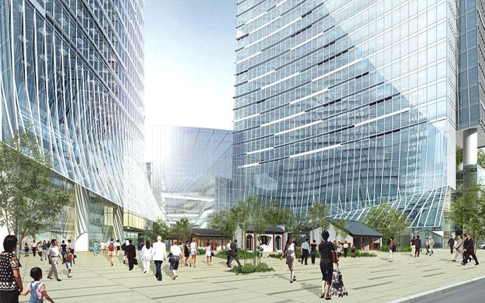 无锡恒隆广场加固