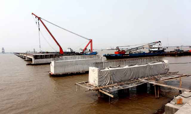 常熟码头加固改造