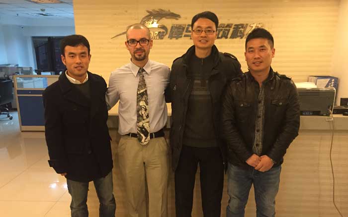 俄罗斯客户来访上海悍马 俄罗斯客户来访上海悍马