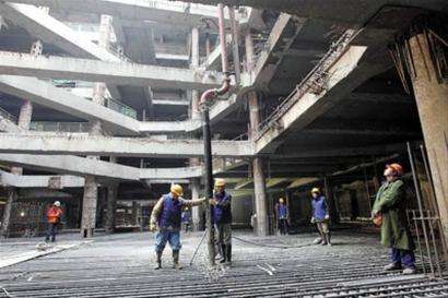 上海中心地下室