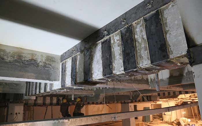 粱粘钢加固施工方案 粱粘钢加固施工方案