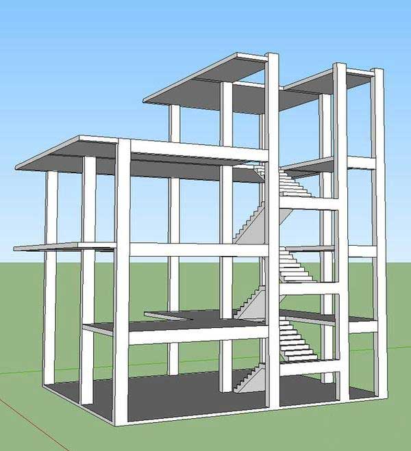 框架结构 框架结构
