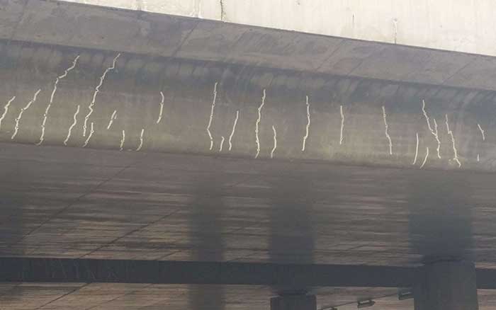 桥梁裂缝 桥梁裂缝