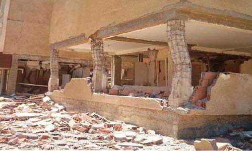 地震对柱呈现怎样的破坏形式?