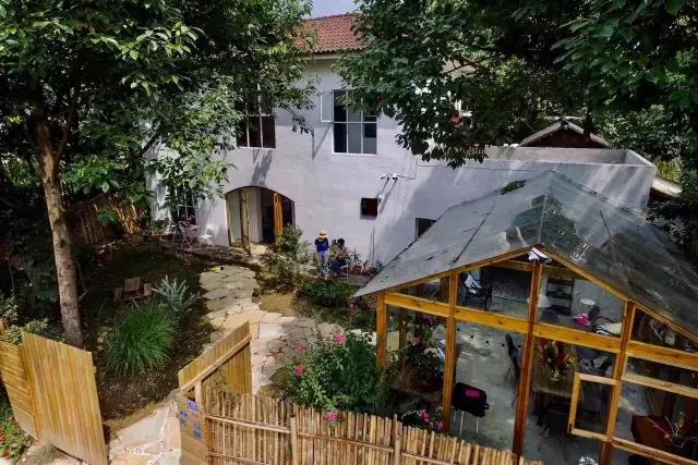 夫妻俩租了个农家小院，为儿子建了一座百草园