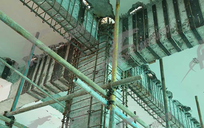 二、增大截面加固 二、增大截面加固