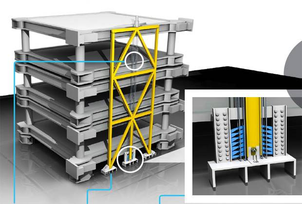 可更换钢连梁「保险丝」 可更换钢连梁「保险丝」