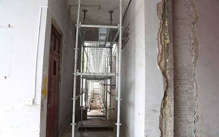 南堂加固修缮 南堂加固修缮