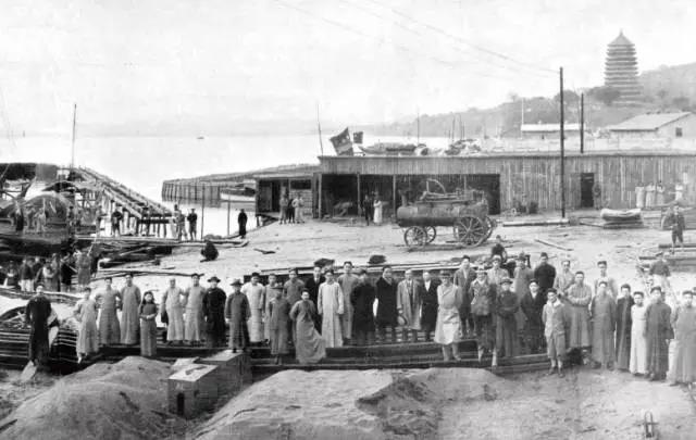 钱塘江大桥开工典礼 钱塘江大桥开工典礼