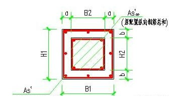加大截面抗震加固法 加大截面抗震加固法