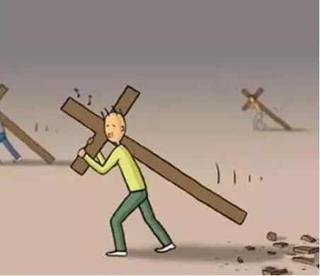 于是他动手砍了起来! 于是他动手砍了起来!