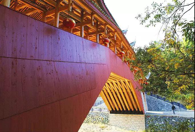 木拱廊桥 木拱廊桥