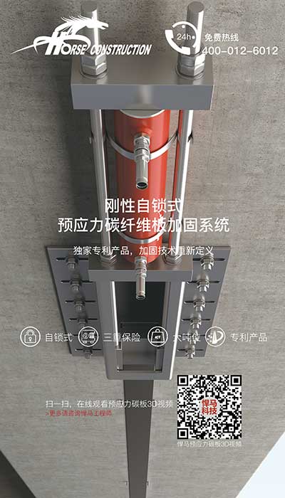 四、悍马预应力碳板加固系统