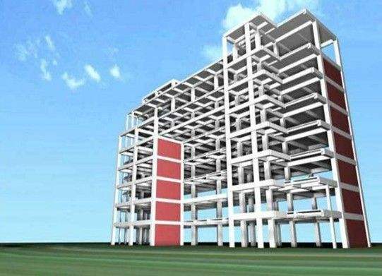 某框剪结构加固加层的检测 某框剪结构加固加层的检测