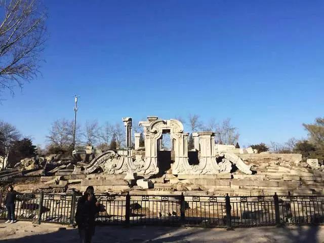 圆明园遗址 圆明园遗址