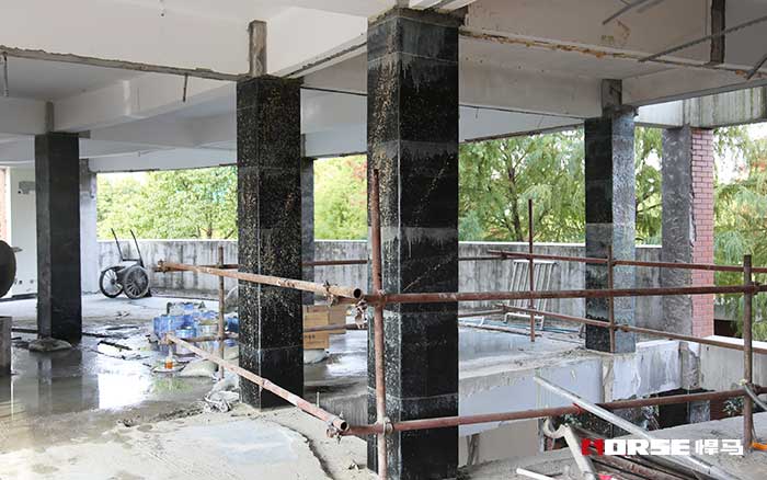 碳纤维布加固钢筋商品混凝土抗震柱 碳纤维布加固钢筋商品混凝土抗震柱