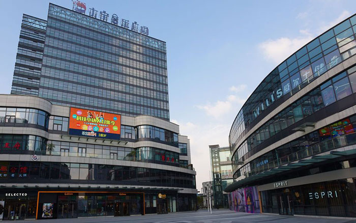 上海大宁中心广场加固