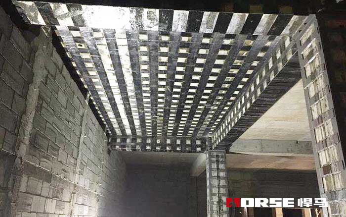 碳纤维布加固在钢结构中的应用