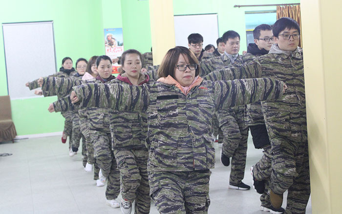 同心聚力，共创未来|悍马建筑“2019新征程”上海西点军事特训