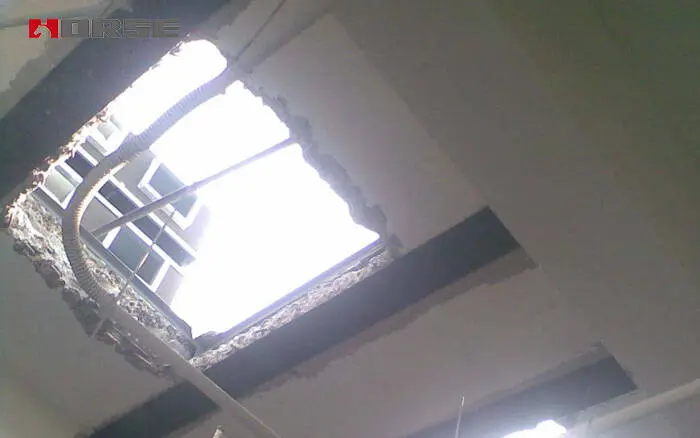 碳纤维布对<font color="red">现浇</font>楼板开孔加固 碳纤维布对<font color="red">现浇</font>楼板开孔加固