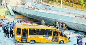 哥伦比亚吊桥垮塌伤亡严重 盘点近几年大桥坍塌事故