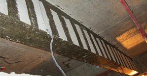 外粘型钢加固，对粘合面打毛质量的要求