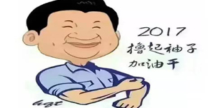 “撸起袖子加油干”指的是什么？