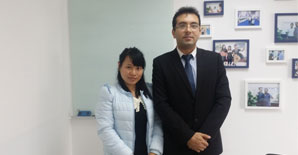 美国客户来访上海悍马