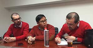 俄罗斯客户来访上海悍马