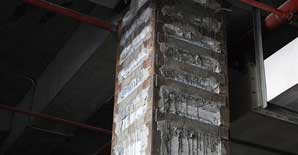 框架柱的破坏及加固